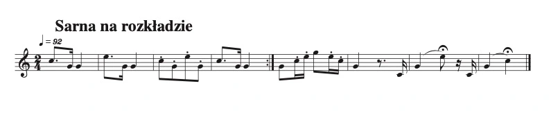 15 sarna na rozkladzie