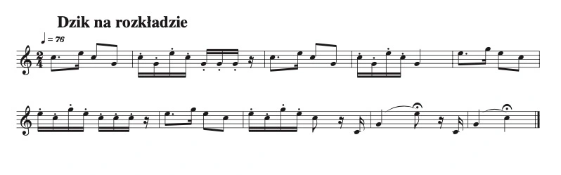 16 dzik na rozkladzie