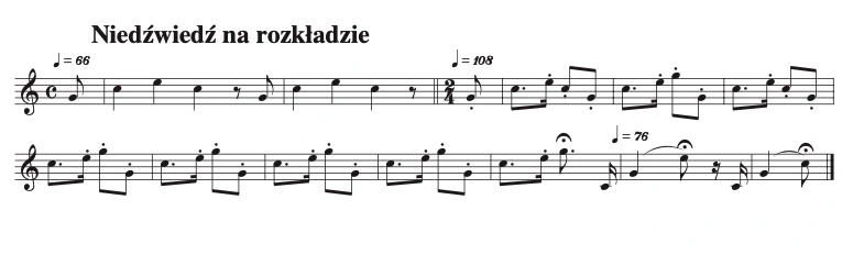 28 niedzwiedz na rozkladzie