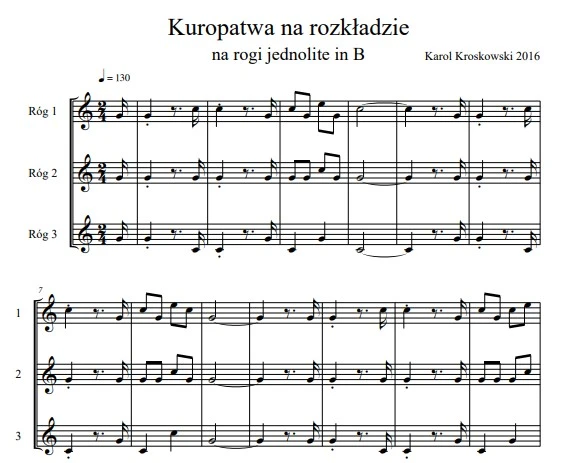 kuropatwa na rozkładzie