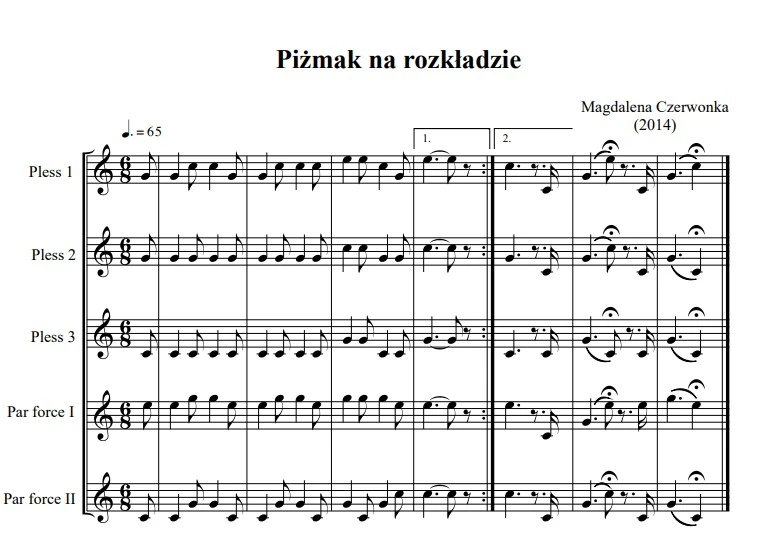 pizmak na rozkładzie